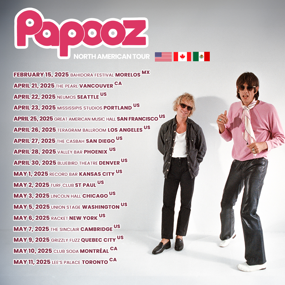 Papooz Tour Poster 2025